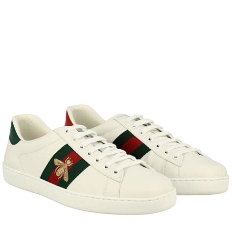 gucci shoes white|all white Gucci shoes.